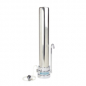 Crystal Quest Countertop Water Filter Stainless 20″
